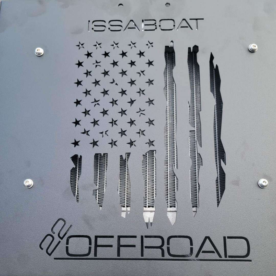 2014-2024 Rancher ISSABOAT Radiator Relocation Kit - 22OFFROAD