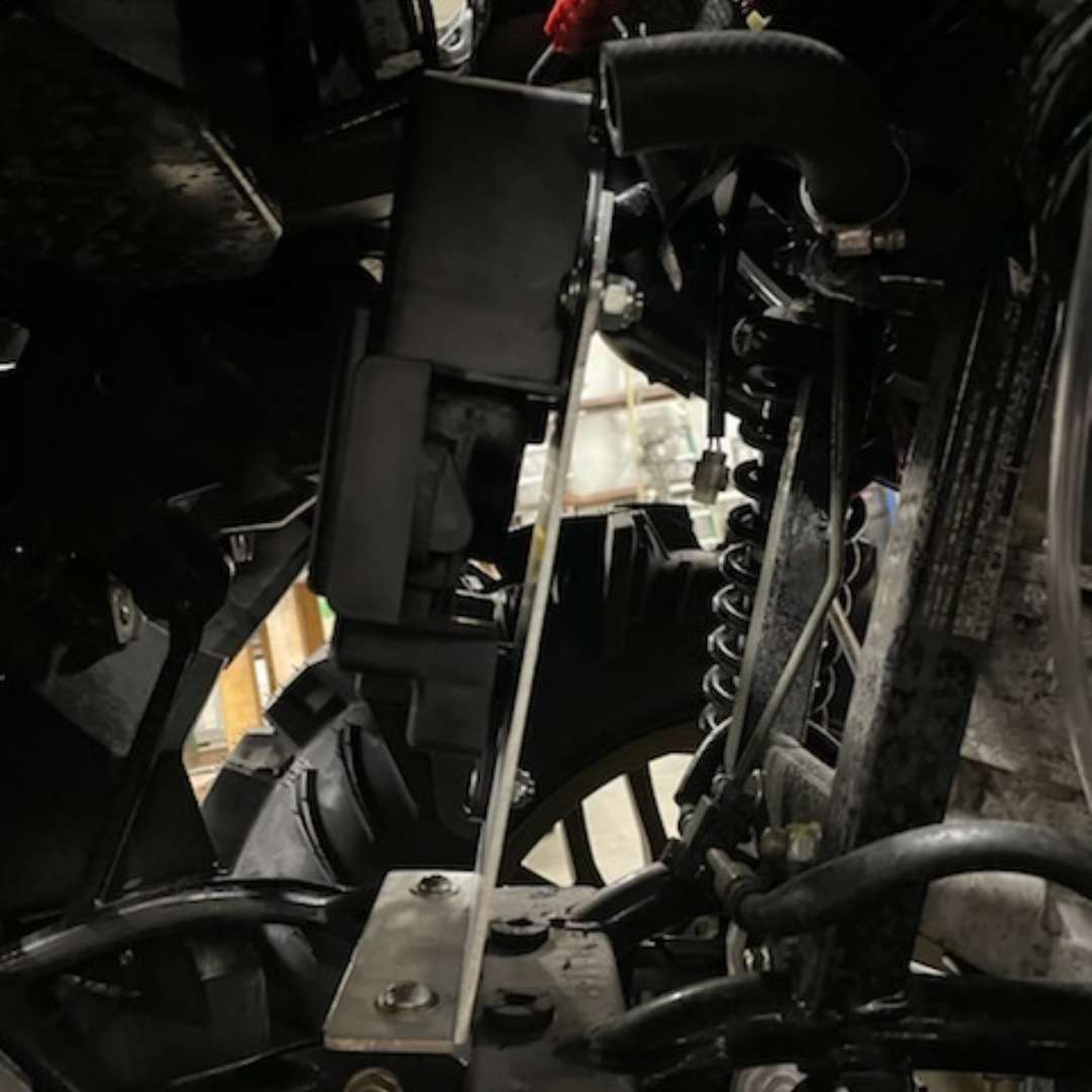 2015-2024 Rubicon Radiator Relocation Kit W/O Reservoir - 22OFFROAD