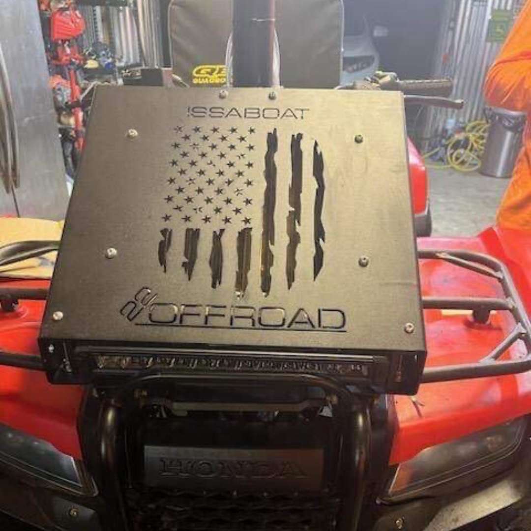 2014-2024 Rancher ISSABOAT Radiator Relocation Kit - 22OFFROAD