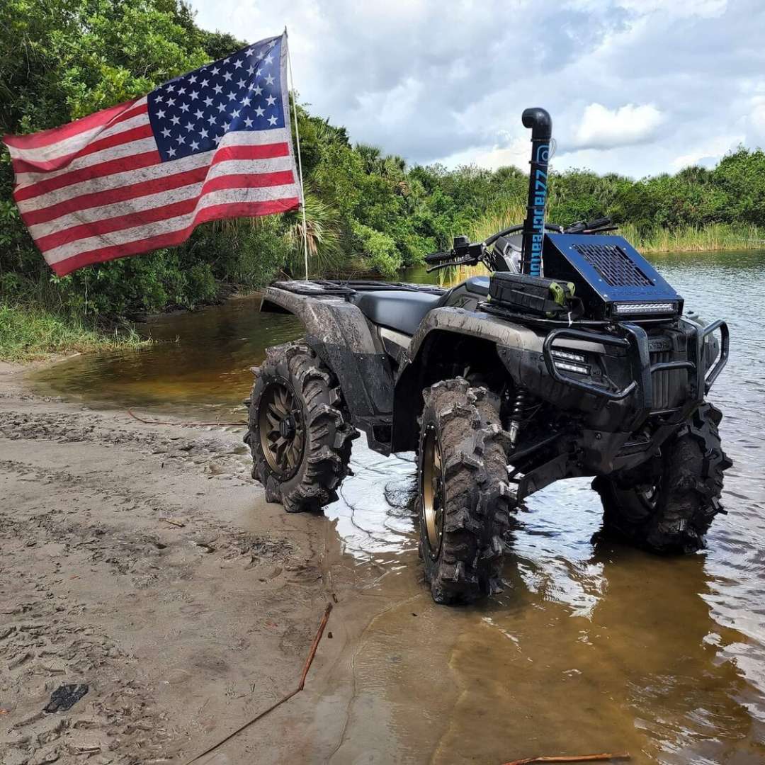 2015-2024 Foreman Riser Snorkel Kit - 22OFFROAD