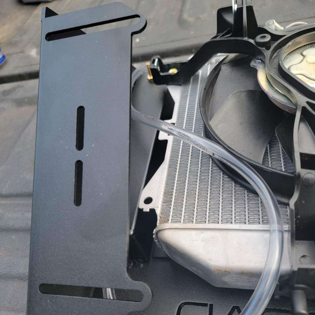 2014-2024 Rancher ISSABOAT Radiator Relocation Kit - 22OFFROAD